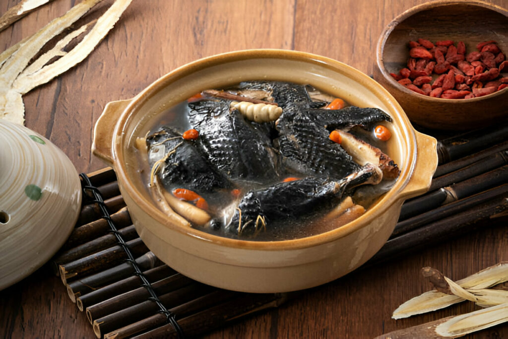 Black Chicken Soup Recipe