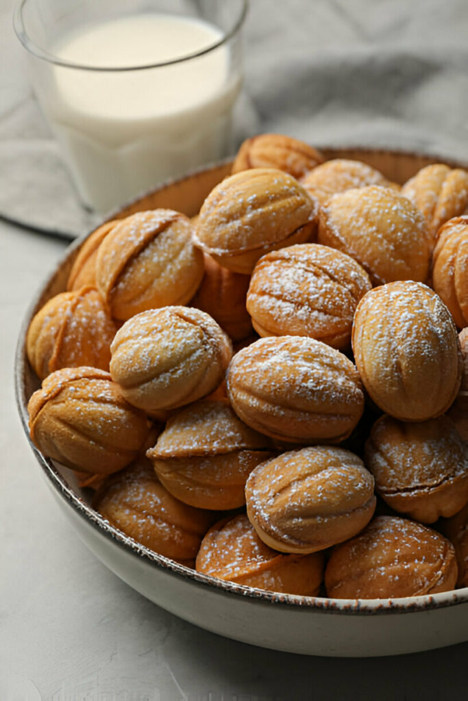 Walnut Shaped Cookies Recipe